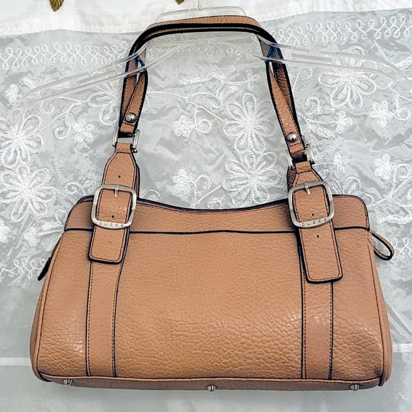 ✨HOST PICK!✨ NEW Guess Handbag, Tan/Beige, Double Straps, Compartments! - Picture 5 of 13